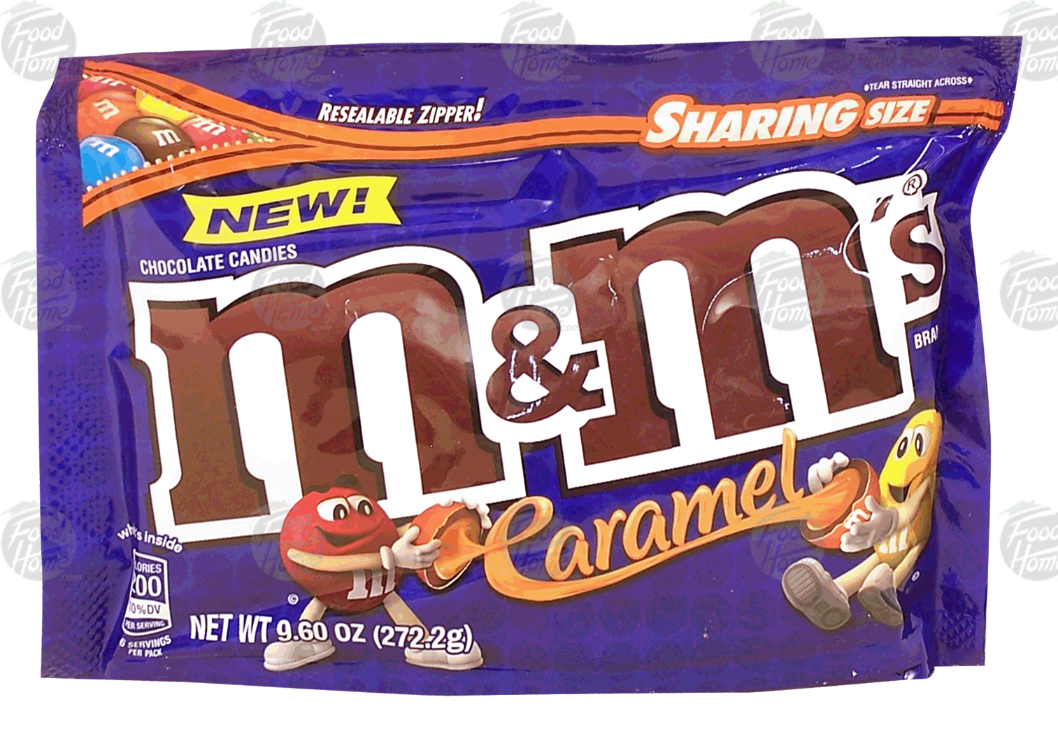 M&M's(r) Sharing Size caramel chocolate covered candies Full-Size Picture